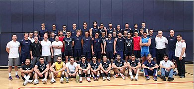 Team USA Men's Volleyball Plays the Iranian Men's National Volleyball Team (14886067292).jpg