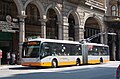 Van Hool AG300T trolleybus in Genova