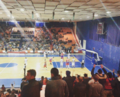 Asllan Rusi during a Tirana game.