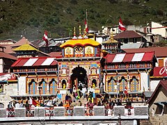 Temple de Badrinarayan à Badrinath.