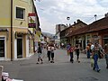 Une rue ancienne à Zenica