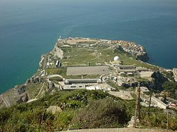 Europa Point från ovan