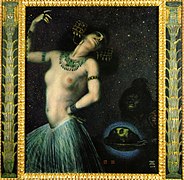 Franz von Stuck, Salomé (1906), musée Lenbachhaus de Munich.