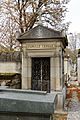 Tomba della famiglia Cerise al cimitero di Père-Lachaise a Parigi