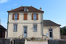 Ang Town Hall sa Saint-Nizier-Sur-Artroux