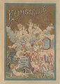 Octave Uzanne: L'Ombrelle - Le Gant - Le Manchon, Paris, Quantin 1883. Cover and illustrations (Note: le manchon = the muff)