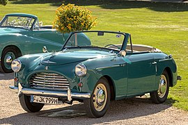 Austin A40 Sports - left front view