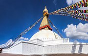 A view of Boudha Stupa Premises