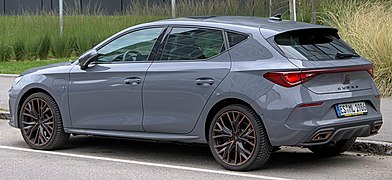 Cupra Leon Mk4 - left rear view