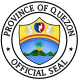 An opisyal na selyo kan Quezon