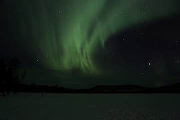 Aurora borealis (Inarijärvi)