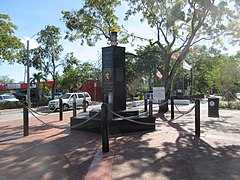 Monumento a la invasión de bahía de Cochinos, inaugurado en 1971.