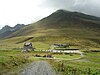 Blick auf den Col de la Madeleine (2000 m)