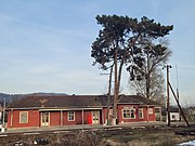 The Ștefănești train station