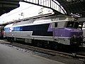 La CC 72121 à la Gare de l'Est