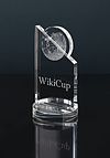 The WikiCup trophy