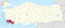 Muğla in Turkey.svg