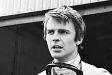 Photo en noir et blanc de Max Mosley prise en 1969