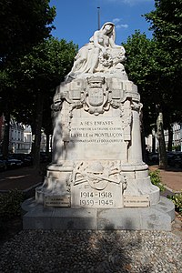 Monument aux morts de Montluçon (1922).