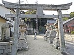 阿多田島神社の鳥居