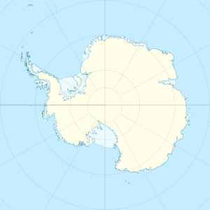 Crest is located in Antarctica