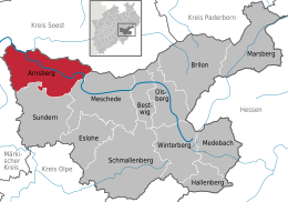 Arnsberg – Mappa