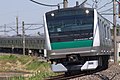 An E233-7000 series EMU in May 2014