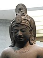 Cambodiaansk statue af Avalokiteśvara. Sandsten, det 7. århundrede.