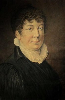 Portret van Anna Maria Moens (1775-1832). Anoniem, eerste kwart 19de eeuw. Collectie Historisch Museum Ede