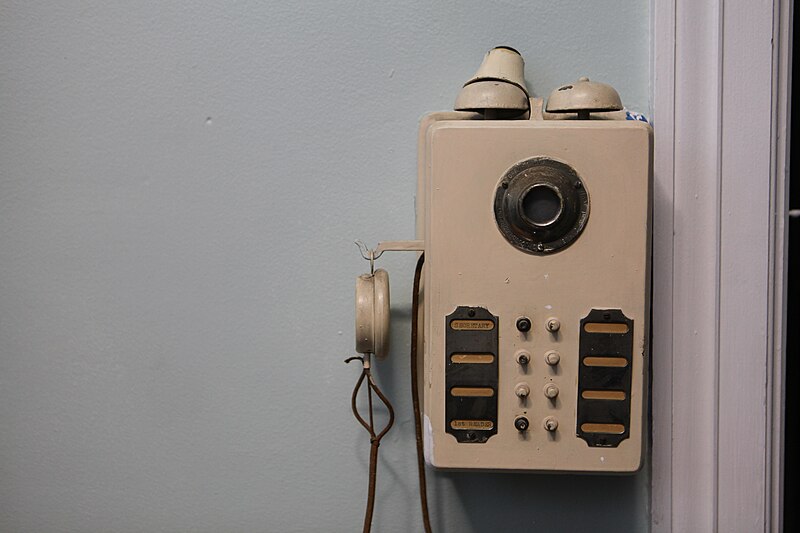 File:Vintage wall intercom at Internet Archive.jpg