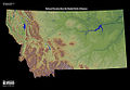 Image 28Relief map of Montana (from Montana)