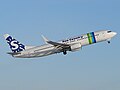 ボーイング737-800 (トランサヴィア航空からのリース機)