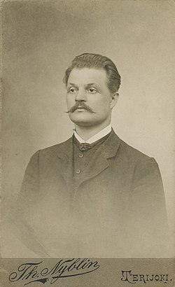 Mikko Virkki vuonna 1908.