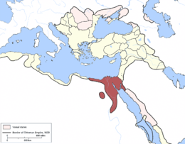 Eyalet d'Egitto - Localizzazione