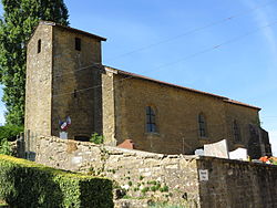 Skyline of Flassigny