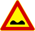 Uneven road