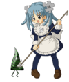 Wikipe-tan attacked by a Wikitroll.