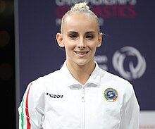 Description de l'image 2022-08-14 European Championships 2022 – Artistic Gymnastics Women's Apparatus Final Uneven Bars by Sandro Halank–106.jpg.