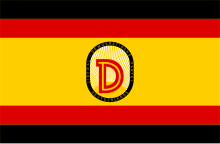 Parteiflagge der LDPD