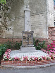 Le monument aux morts.