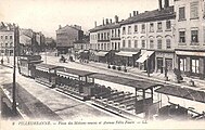 Place des Maisons Neuves au début du XXe siècle