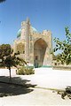 Green Mosque (Balkh) is a Timurid mosque that inspired Shah Jahan.