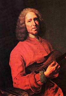 Jean-Philippe Rameau, obraz od Jacquese Andrého Josepha Aveda z roku 1728