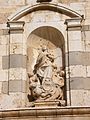 Virgin of the Assumption over the south door