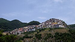 Skyline of Castelluccio Superiore