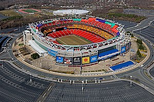 Das FedExField im Februar 2018