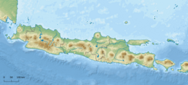 Mount Kawi is located in Java