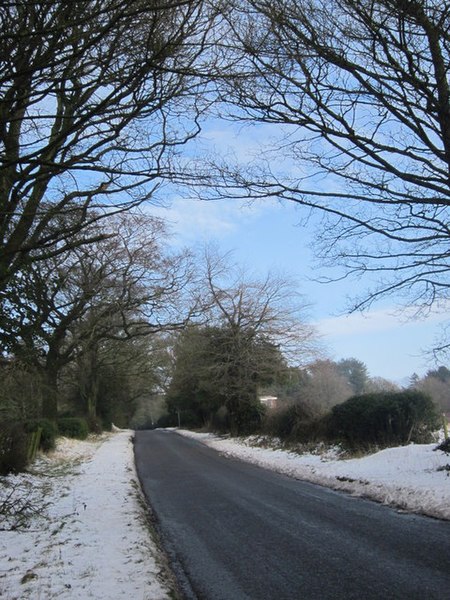 File:Lickey - Beacon Lane In Winter - geograph.org.uk - 2799240.jpg