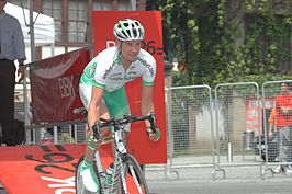 Niels Scheuneman in de Euskal Bizikleta 2007