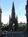 Walter Scott emlékműve Edinburgh-ban.